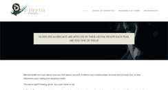Desktop Screenshot of indepththerapy.org