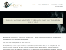 Tablet Screenshot of indepththerapy.org